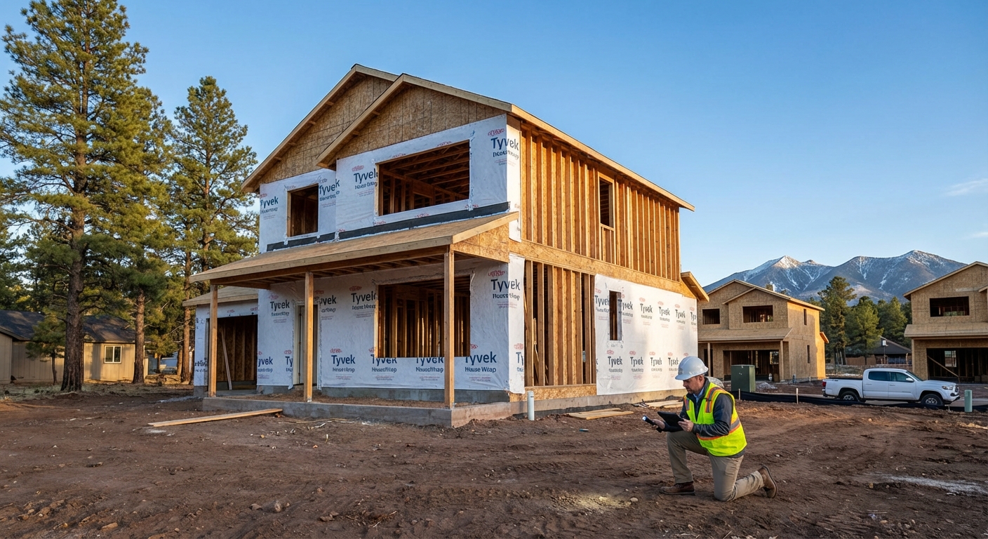 New construction home inspection in Flagstaff to ensure quality and safety