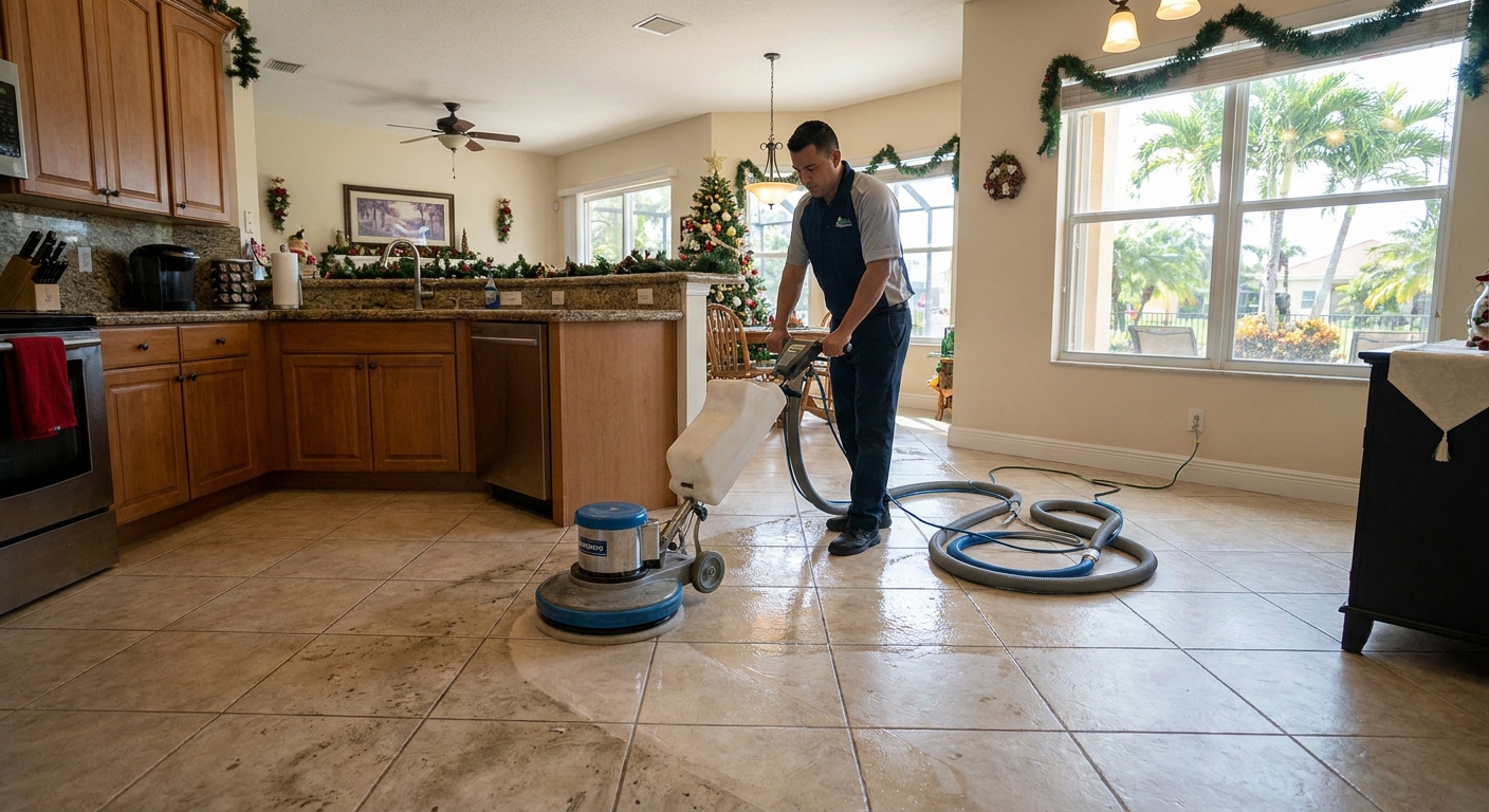 Should You Schedule Tile Cleaning in Broward County Before the Holidays?