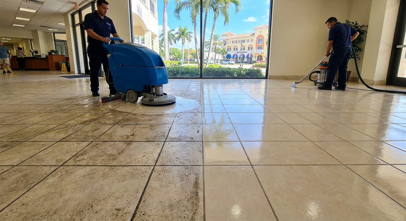 Fort Lauderdale Commercial Tile & Grout Cleaning