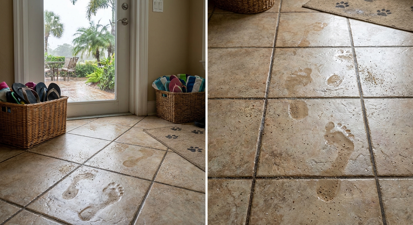 Are Your Tile Floors in Broward County Harder to Keep Clean?