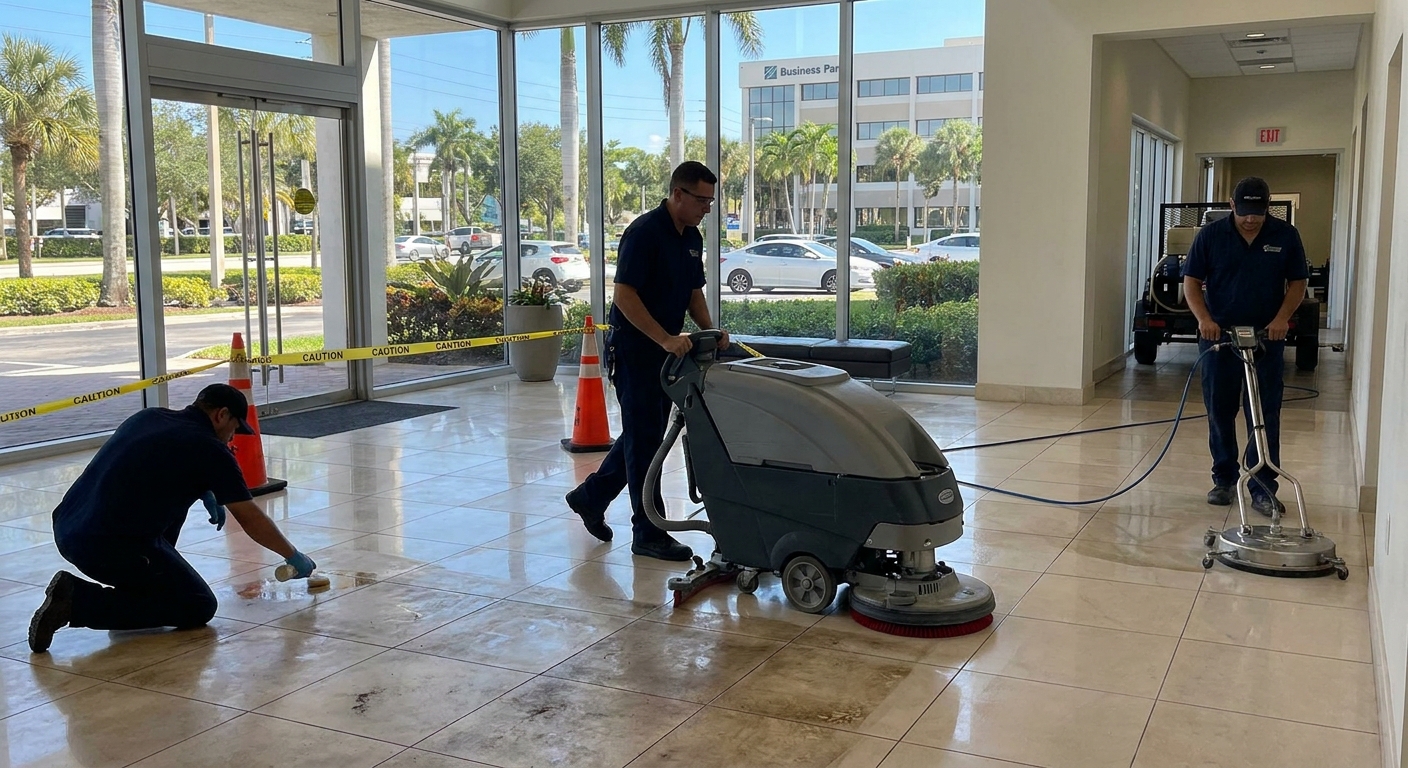 Commercial Tile & Grout Cleaning in Pembroke Pines