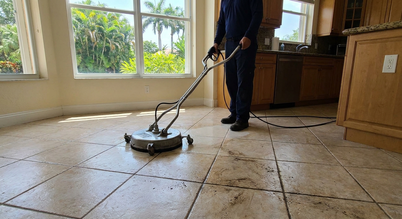 Pembroke Pines Residential Tile & Grout Cleaning
