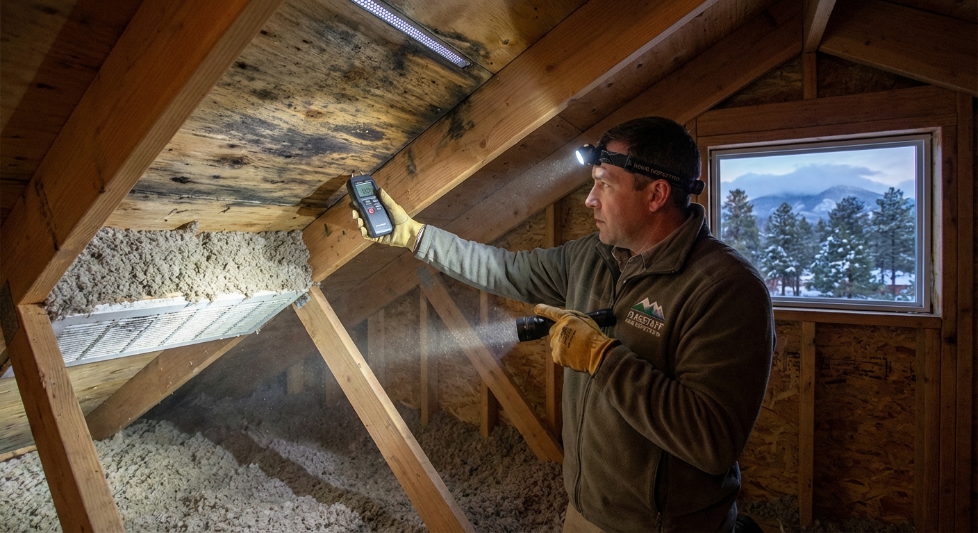 Can a Home Inspection in Flagstaff Catch Attic Ventilation Problems?