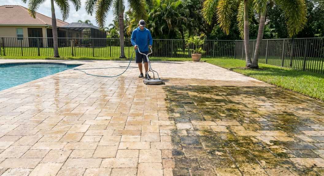 Do Pool Decks in Palm Beach County Need Special Cleaning?