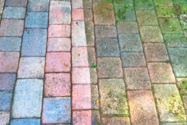 Pool Deck, Patio, Driveway Cleaning Process