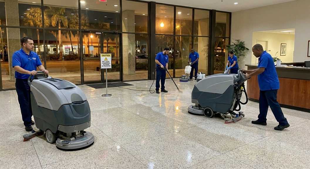 Professional tile cleaning for Broward County businesses ensures clean, safe, and attractive floors.
